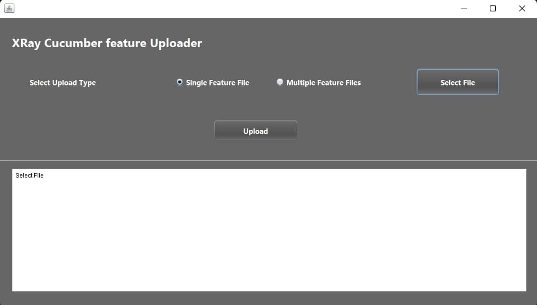 XRay Cucumber Feature Uploader