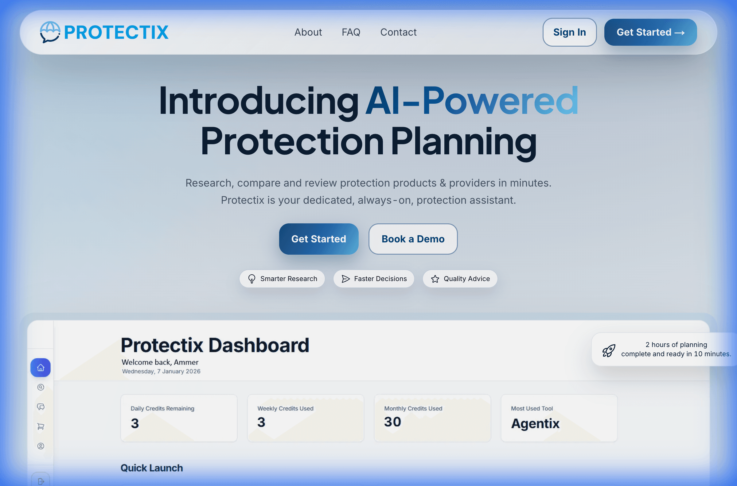 Protectix - AI Protection Planning Co-Pilot